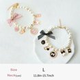 thumbnail image 4 of 2 pcs Dog Pearls Necklace  Jewelry for Small Dogs Puppy  Bling Rhinestones Cat Wedding Collar, 4 of 11