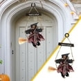 thumbnail image 5 of Halloween Flying Witch Doll Pendant – Spooky Hanging Decoration for Doors, Windows, Porch & Yard Party Decor, 5 of 5