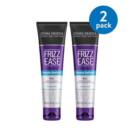 (2 pack) John Frieda Frizz Ease Clearly Defined Gel, 5 (Best No Frizz Products)