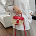 thumbnail image 1 of Women Fashion Bag Female Beach Bag Woven Bags Box Travel Handbag Shoulder Bag, 1 of 8