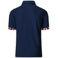thumbnail image 6 of SPEEDRUN Men's Golf Polo Shirts, Classic Fit Short Sleeve for Casual & Business Wear, Navy M, 6 of 6