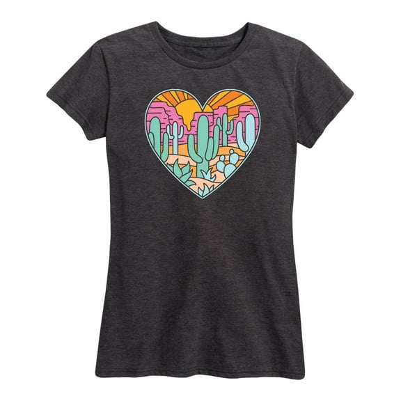 Instant Message - Southwestern Heart - Women's Short Sleeve Graphic T-Shirt