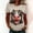A719 Multicolor, variant on Women's Casual Graphic Tees Funny Smiling Horse Face 3D Print T-Shirts Short Sleeve Round Neck Tops Summer Lightweight Novelty Animal Blouses for Everyday Wear