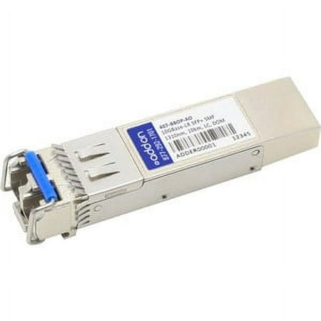 UPC: 0821455538937 | AddOn Dell 407-BBOP Compatible TAA Compliant 10GBase-LR SFP+ Transceiver (SMF  1310nm  10km  LC  DOM)