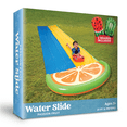 thumbnail image 6 of Joyfy 22.5ft Water Slides with 2 Boards, 2 Sliding Racing Lanes and Sprinklers, Backyard Outdoor Lawn Summer Toy, Fruit, 6 of 8