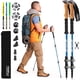 thumbnail image 1 of Bastones de trekking Foxelli: bastones de trekking livianos y plegables para caminatas para hombres y mujeres, equilibrio y soporte perfectos para personas mayores, 1 of 5