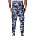 thumbnail image 3 of Unisex Premium Fleece Jogger Pants Gray (Riverstone Camo), 3 of 3
