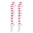 thumbnail image 5 of Biezeib Women Cute Valentine Stockings Heart Print Thigh High Socks over Knee Socks for Streetwear Clothing Accessories, 5 of 8