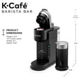 thumbnail image 5 of Keurig K-Caf Barista Bar Single Serve Coffee Maker and Frother, 5 of 7