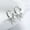 silver, variant on 925 Silver Hoop Huggie Earrings Women Star Moon Cross Drop Earrings-silver