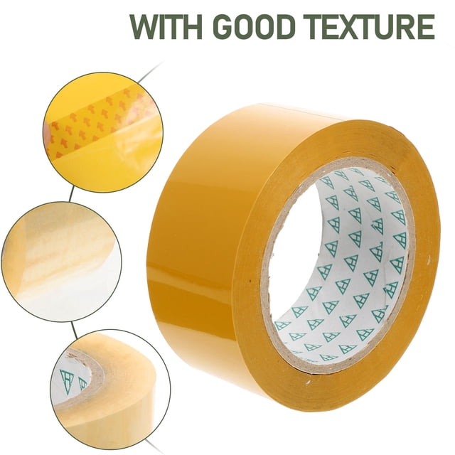 OUNONA 2 Rolls of Packing Tape for Dispenser BOPP Simple Design