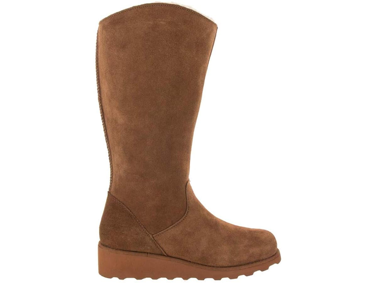bearpaw women's hayden winter wedge boot