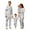#01 White, variant on Gaexia Family Christmas Colorable Pjama Matching Sets DIY Hand Painted Sleepwear Xmas Cute Funny Colouring Pjs 2 Piece Sets