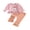 Pink, variant on RUINIXCW Toddler Baby Girl Thanksgiving Halloween Outfit Infant Baby Girls Fall Clothes Turkey Ghost Embroidery Long Sleeve Ruffled Shirt Tops and Striped Bell Bottoms 2 Pcs Set