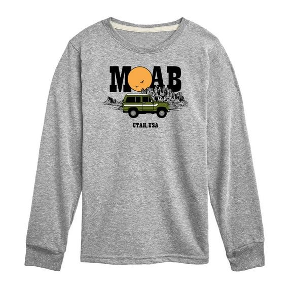 Instant Message - Moab, Utah - Toddler & Youth Long Sleeve Graphic T-Shirt