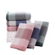 thumbnail image 5 of Nvzi 6 toallas de gasa de algodón, toallas de mano de algodón suave, supersuaves y altamente absorbentes para ducha, piscina, spa, gimnasio y uso diario, 34 x 75 cm (rosa claro)., 5 of 5