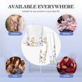 thumbnail image 7 of KLL Watercolor Floral Sleepwear Mens Flannel Pajamas,Long Cotton Pj Set, 7 of 7