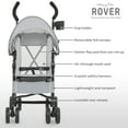 thumbnail image 6 of Dream On Me Rover Convenience Stroller, Gray, 6 of 9