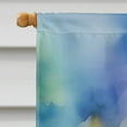 thumbnail image 7 of South Dakota Pasque Flowers in Watercolor House Flag, 7 of 7