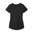 thumbnail image 2 of Ma Croix Womens Casual Curved Hem Sport Workout Moisture Wicking Lounge Tee Shirt, 2 of 3