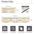 thumbnail image 3 of Yayeee Faucet Mat for Kitchen Sink 14.7" Diatomite Long Splash Guard Pad, Purple Rainbow Clouds, 2 Pack, 3 of 7