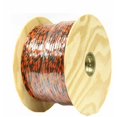 thumbnail image 1 of 0.37 x 400 in. Polypropylene Twisted Truck Rope, Black & Orange, 1 of 1