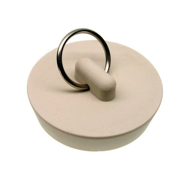 Tapón de desagüe Danco, goma protectora de desagües, blanco, 4 cm, paquete de 1