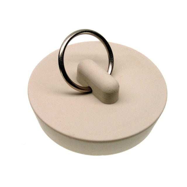 Tapón de desagüe Danco, goma protectora de desagües, blanco, 4 cm, paquete de 1