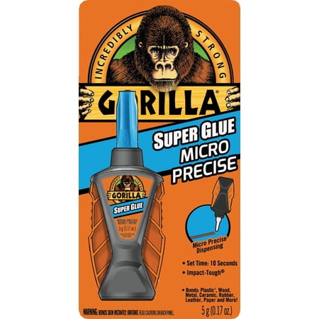 Gorilla Micro Precise Super Glue - Pack of 4 &mdash; Residential Use Standard Application