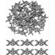 thumbnail image 1 of 20 colgantes de pentagrama y luna, colgantes de diosa lunar, dijes vintage de luna creciente para hacer collares, pulseras, pendientes, manualidades y bisutería., 1 of 4