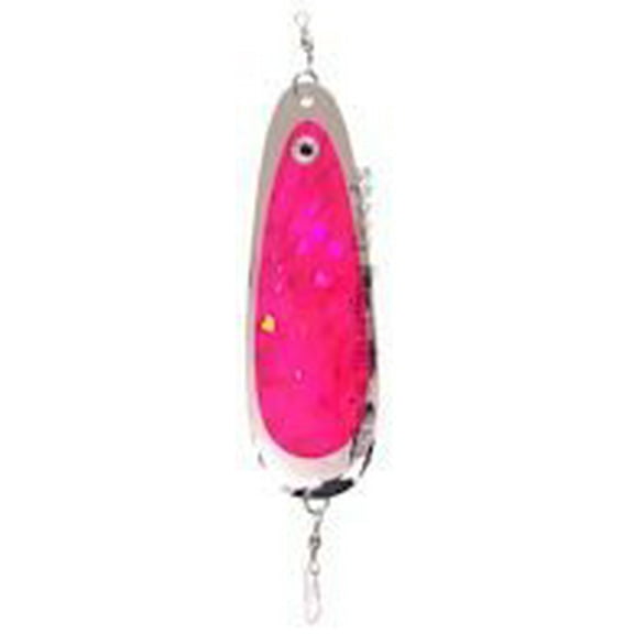 Mack's Lure 41124 Sling Blade Shattered Eye Nickel/Pink