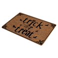 thumbnail image 1 of esteras de puerta de halloween Alfombra De Puerta Divertida Entrada Antideslizante Alfombra Trasera De Goma Alfombra Truco Trato 1 Truco 1 Magideal esteras de puerta de halloween, 1 of 6