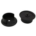 thumbnail image 4 of Heavy-Duty Metal Pole Sockets, Fits Poles up to 1-3/8" Diameter, Matte Black by Stone Harbor Hardware, 4 of 4