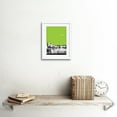 thumbnail image 2 of Leith Shore Edinburgh Scotland Scottish Landmark West View Green Artwork Framed Wall Art Print 9X7 Inch, 2 of 5