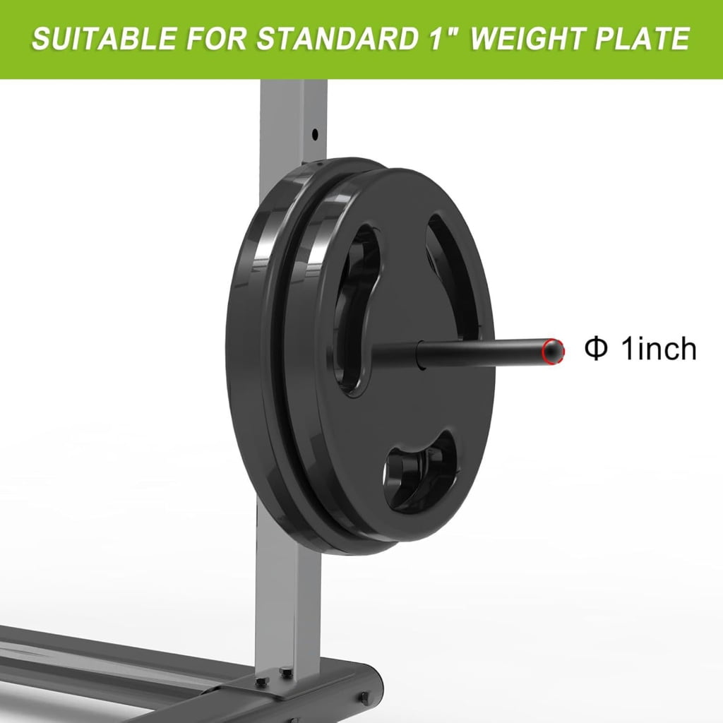 Fitness Weight Plates holder Replacement Power Rack Attachment Weight Storage Rack for Power Racks