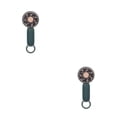 thumbnail image 1 of Bearachild Ventilador de mano Refrigeración portátil Verano Personal Mosquetón Clip Cooler Verde 2piezas, 1 of 6