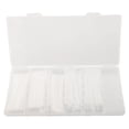 thumbnail image 1 of 150Pcs/200Pcs Boxed Transparent Heat Shrink Tubing Wire Joint Protective Cover 200Pcs, 1 of 10