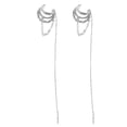 thumbnail image 3 of Here\'s a refined and engaging product description for your **"1 Pair Rhinestone Ear Bone Clip Non Piercing Ear Dangler"**:\n\n \n\n✨ **Stylish Non, 3 of 3