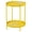 2 tier Yellow, variant on BOBOKY Outdoor Side Table, 20-inch Small Round Steel End Table with Ceramic Tile Top, Great for Patio Porch Garden Balcony