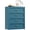 Blue, variant on Elegant Metal 5-Drawer Dresser for Bedroom, Clothes Storaeg Drawer Chest for Closet, Farmhouse Dressers & Chests of Drawer with 5 Large Drawers,White