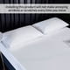 thumbnail image 4 of Protector de cojín de cama impermeable para bebé, protector de cojín de hotel, transpirable, reutilizable, completo AweSitey HA002800-02, 4 of 7