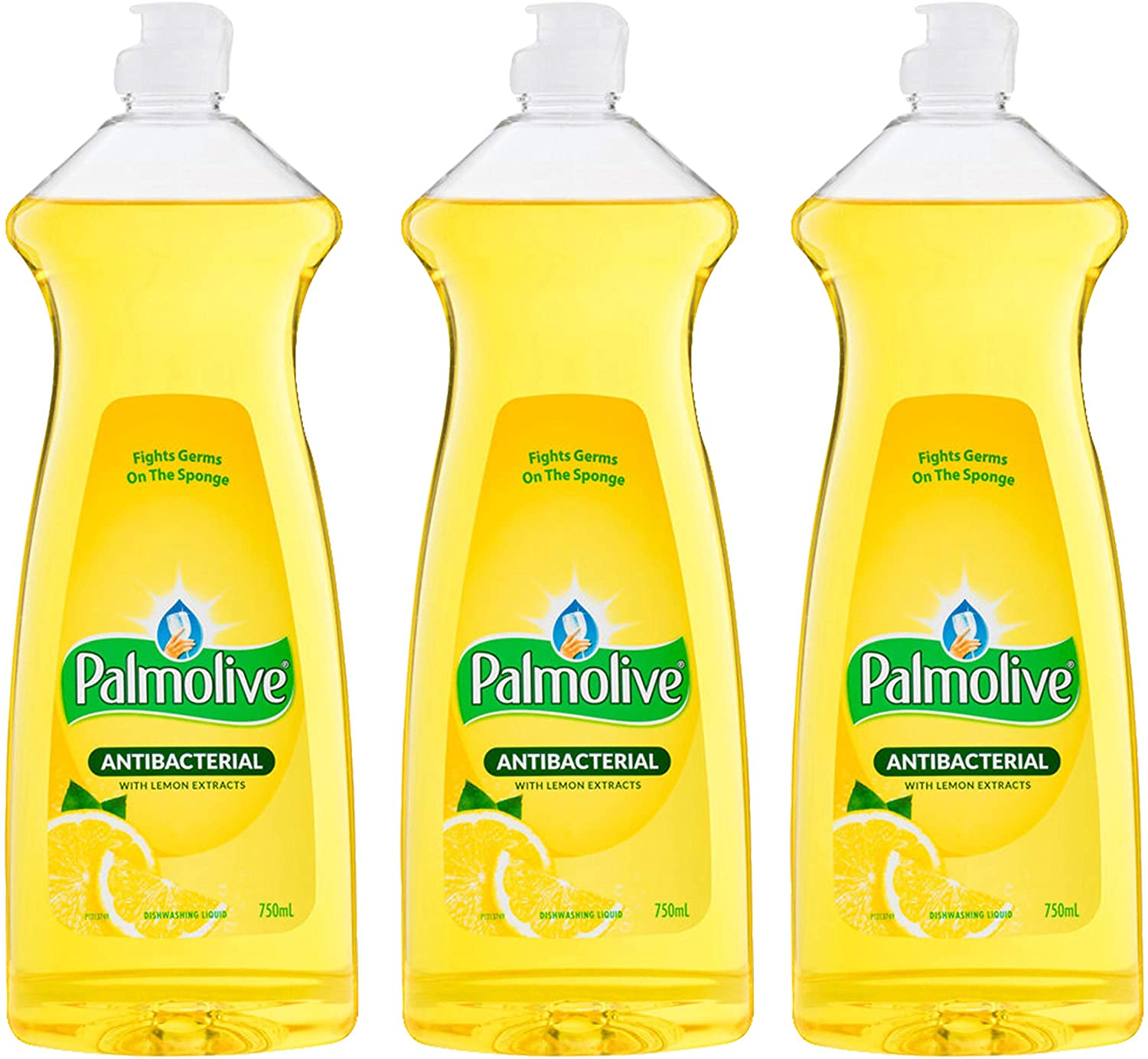 Palmolive Antibacterial Dishwashing Liquid Lemon Scent, Fights Germs