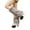 Gray, variant on Women's Fluffy Leg Warmers Winter Fluffy Leg Warmers Soft Holiday Wear For Party Parade Coffee 15CM