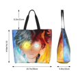 thumbnail image 6 of My Hero Academia Reusable Grocery Bags Shoulder Bag Large Capacity Shopping Bag Cute Tote Bags, 6 of 9