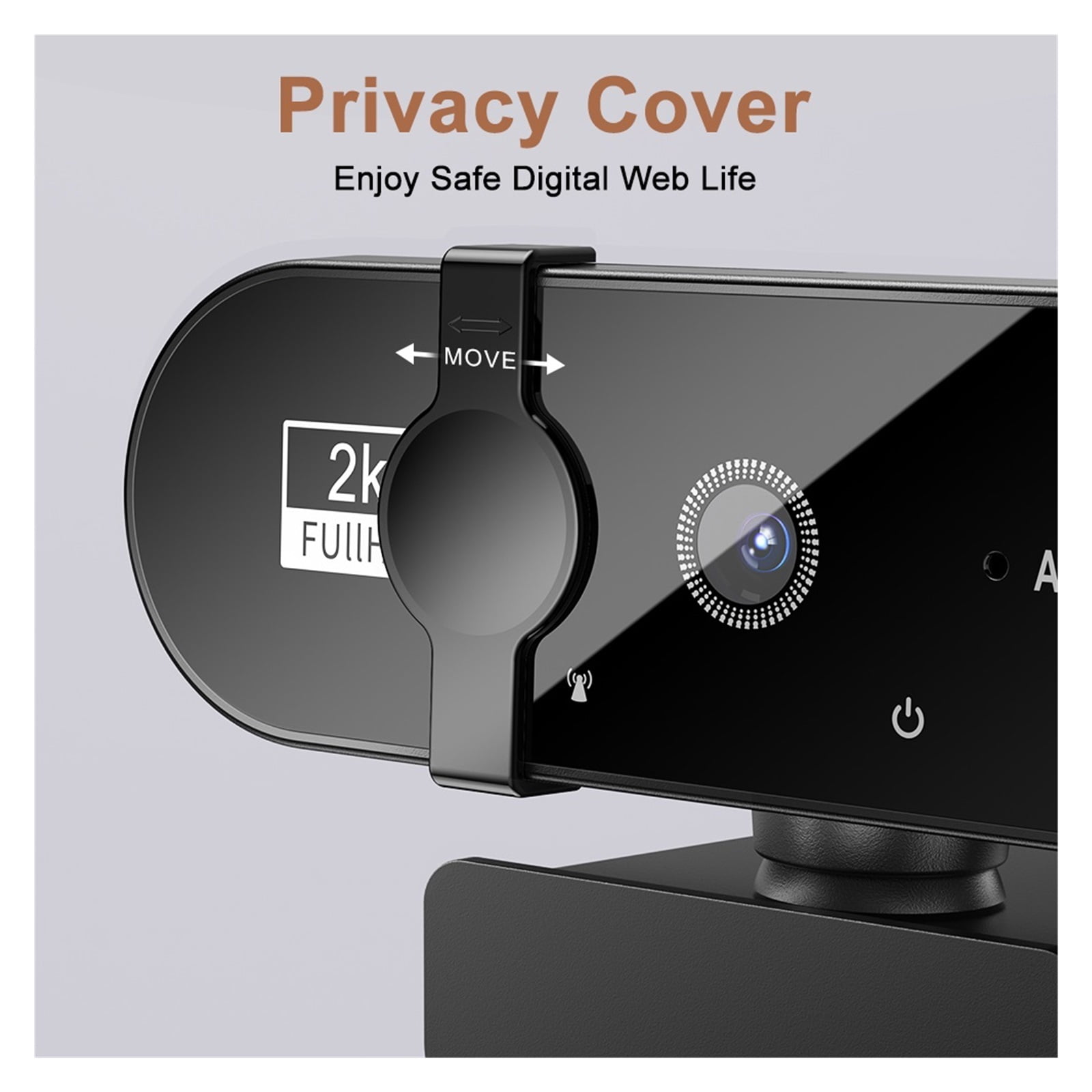 Webcam For PC Web Camera Mini Web Cam With Microphone Usb Webcan Autofocus 4K 2K 1080P Full HD Stream Camera For Computer Laptop ,HD Video