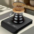 thumbnail image 3 of HOT 3kg/0.1g Digital Coffee Scale Rechargeable Kitchen Electronic Oz/G Espresso with Auto Touch Sensor, 3 of 6