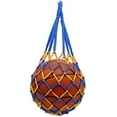 thumbnail image 1 of Basketball Net Bag - Nylon Mesh Bag - Portable Football Net Bag for Volleyball, Stadium, Outdoor Riding and etc, 1 of 5