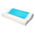 thumbnail image 2 of Almohada cervical de enfriamiento MemoryFoam Sunnimix Almohada de gel de enfriamiento, 2 of 8