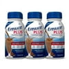 Ensure Plus Nutrition Shake, Milk Chocolate, 8 ounce Bottle, 6 Count