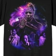 thumbnail image 2 of John Carpenter's Halloween Purple Universe Crew Neck Short Sleeve Men's Black T-shirt-XXL, 2 of 4